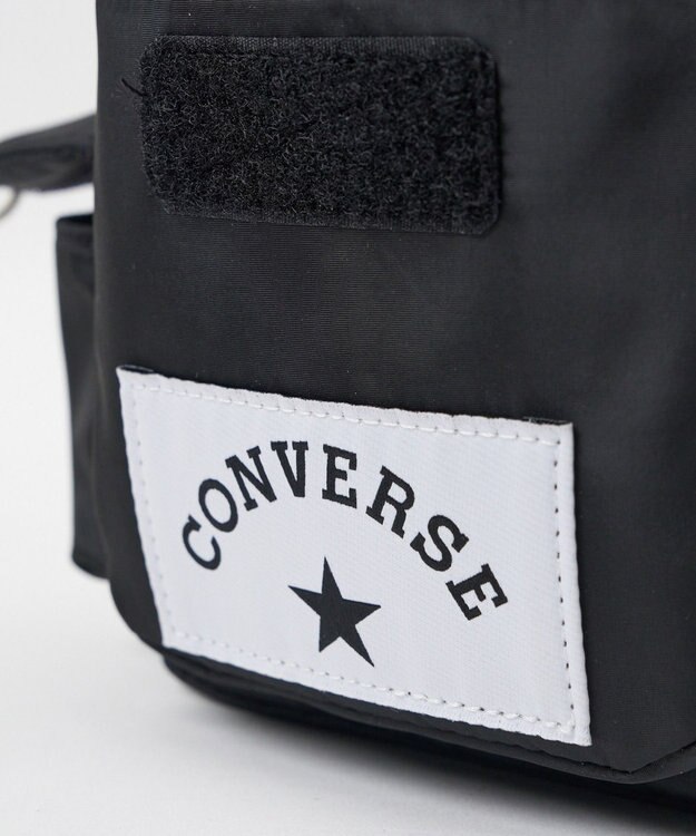 WEGO 【CONVERSE/ユニセックス着用ITEM】別注CONVERSEミニショルダーバッグ ブラック