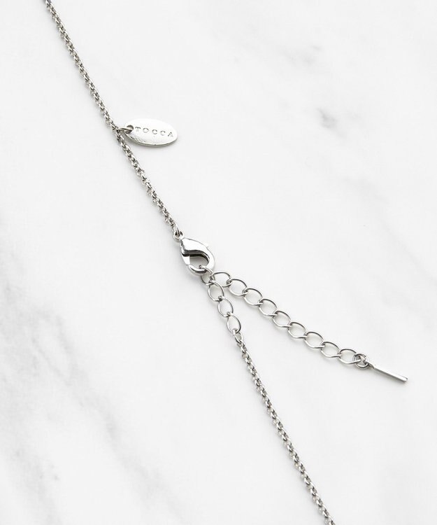 TOCCA 【八木アリサさん着用】SHAKE RIBBON 2WAY BROOCH NECKLACE ブローチネックレス シルバー系