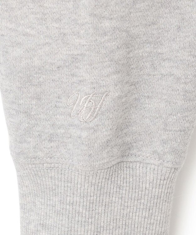 UNFILO クロップドスウェット グレーラメ