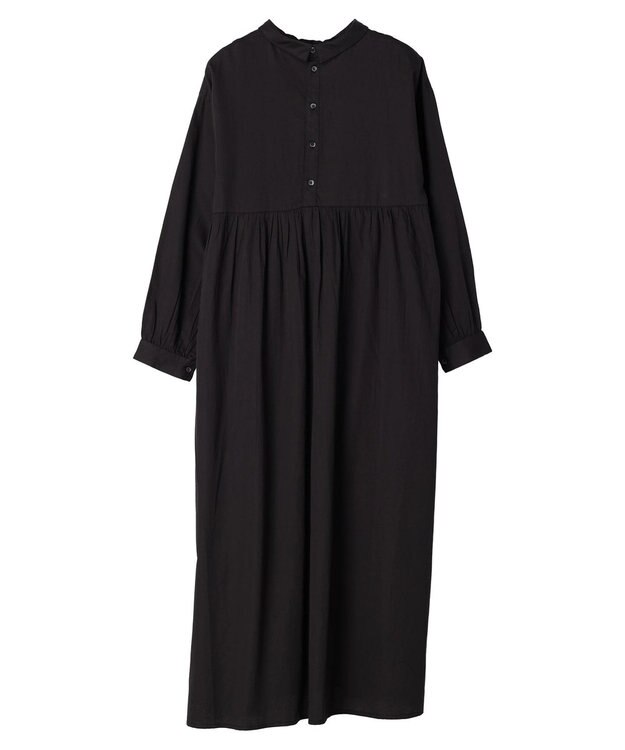 CRAFT STANDARD BOUTIQUE ２ＷＡＹインドコットン刺繍ワンピース Black