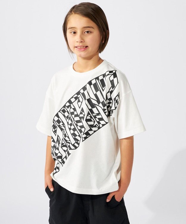 OP／FILA 【SEVEN2】デザイン半袖Tシャツ ホワイト