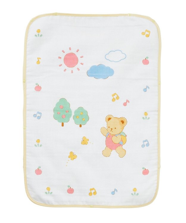 MIKI HOUSE HOT BISCUITS 【ミキハウス】 ガーゼスリーパー マルチカラー