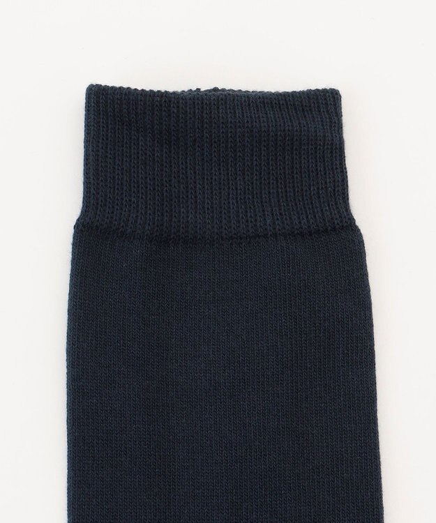 J.PRESS MEN 【バックブル】ワンポイントソックス ネイビー系9