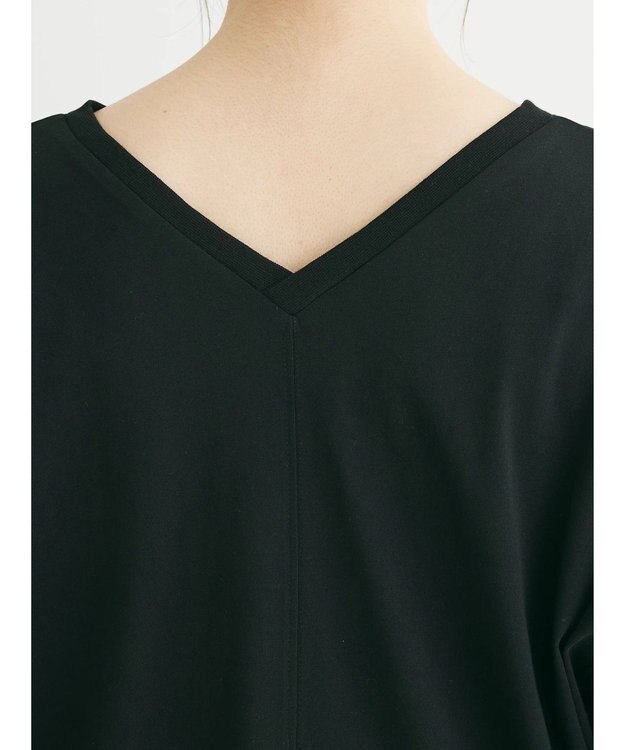 Green Parks 前後でも着れちゃう万能長袖ロンＴ Black