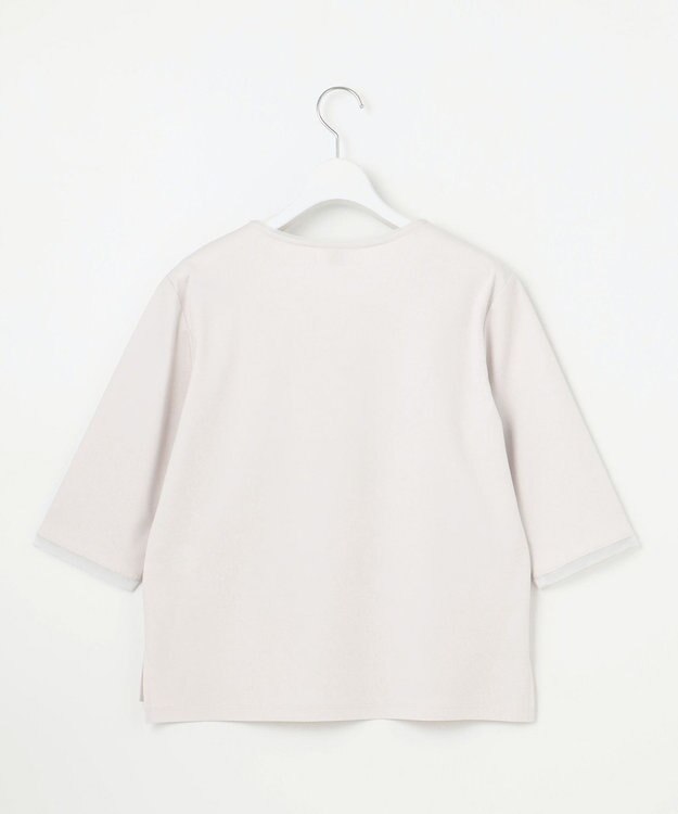 J.PRESS LADIES L 【WEB限定カラーあり・洗える】スムースジャージー カットソー グレージュ系