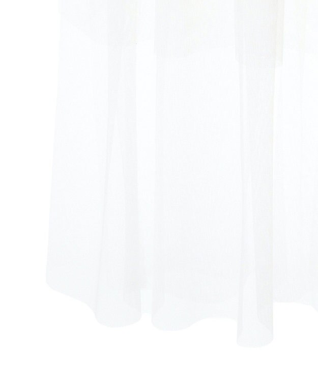 Green Parks ｄａｚｚｌｉｎ　デニムチュールレイヤードスカート Indigo