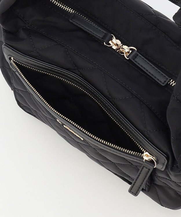 LA BAGAGERIE キルティング2WAYショルダーバッグ ブラック