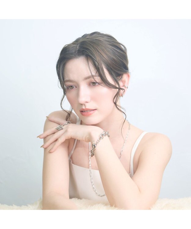 blancotokyo 【金属アレルギー対応】マンテルチェーンブレスレット COSTA シルバー