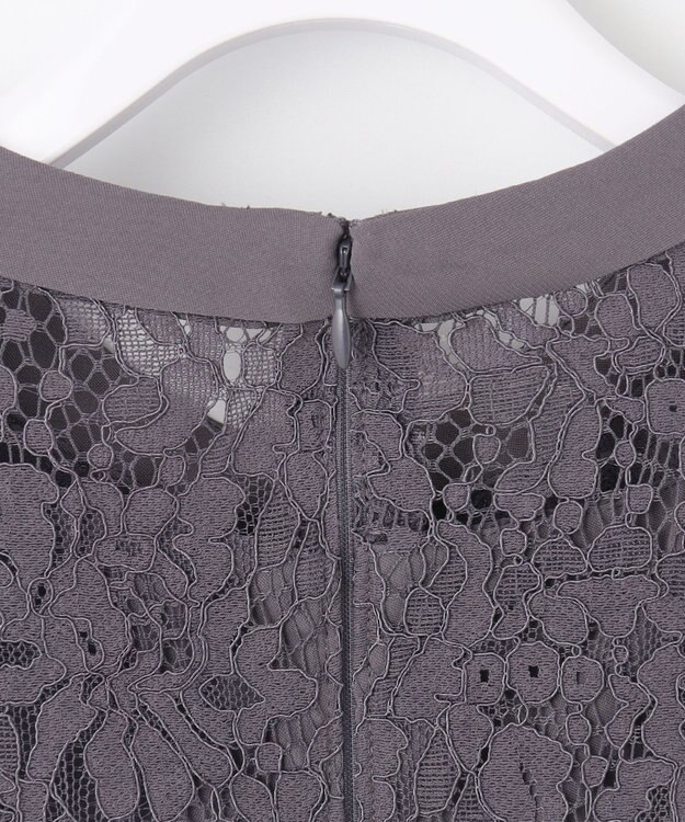 ANY SIS 【洗える】Nobleコンビ ドレス スレート