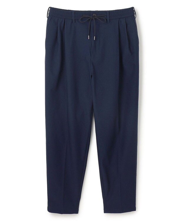 JOSEPH HOMME 新素材【抜群の通気性/360度ストレッチ】エアトールストレッチ ドロスト付ワイドテーパードパンツ/ ORIGIN CONVERTIBLE ネイビー系