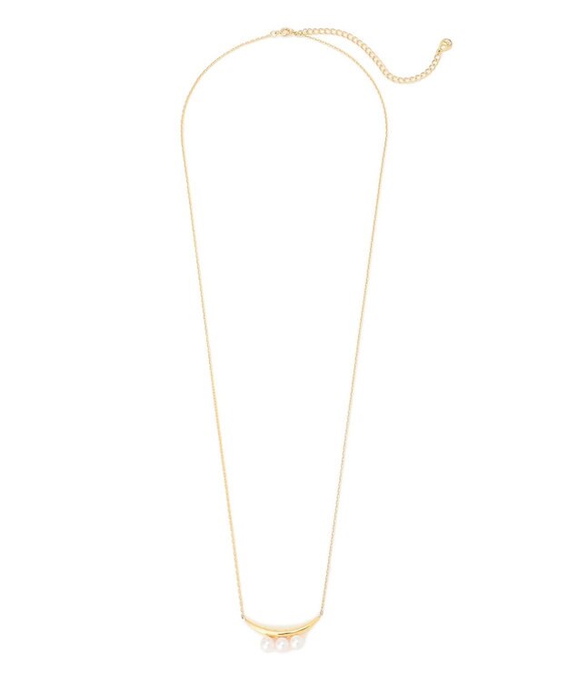 23区 アコヤパール ネックレス ゴールド系