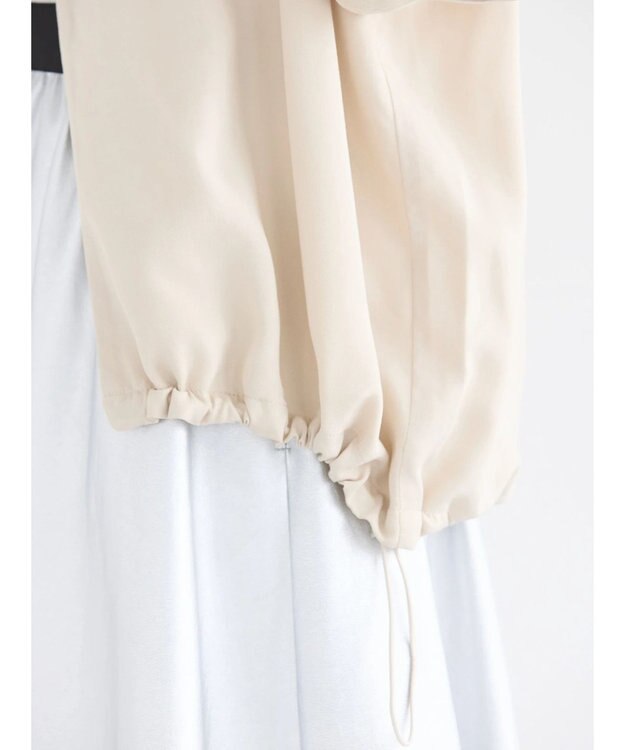 AMERICAN HOLIC ドロスト開襟ニュアンスジャケット Light Beige