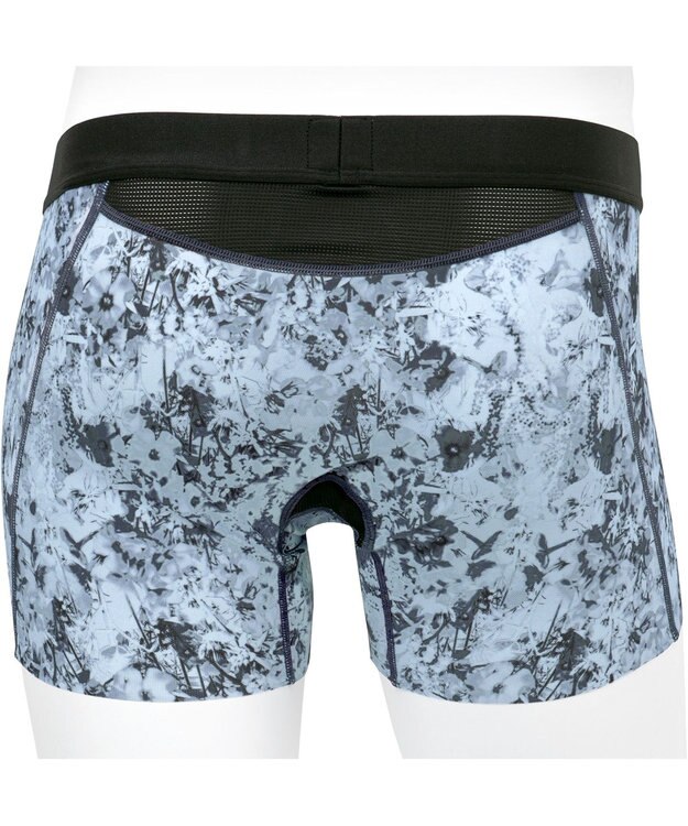 WACOAL MEN WACOAL MEN 【ダブルエアスルーパンツ】 ボクサーパンツ 風が通ってムレ軽減。 フロント快適グラマラス フリーなカッティング(裾部分) 前閉じ 下着 メンズ WT3323 /ワコールメン ブラック