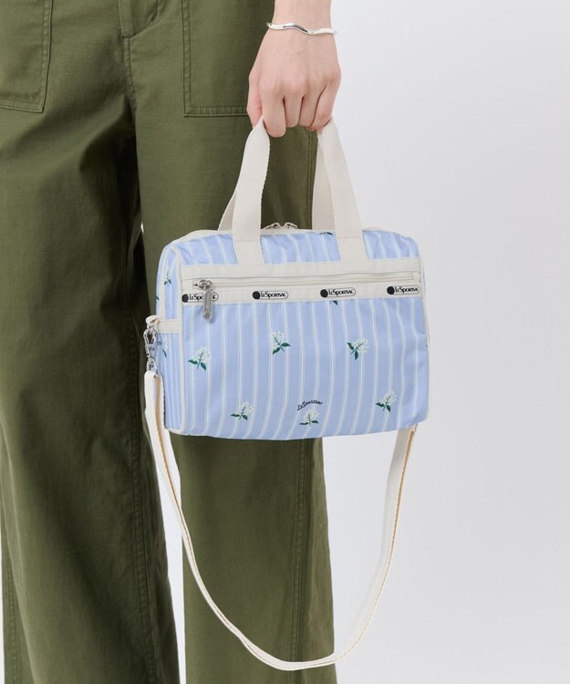 LeSportsac EVERYDAY SM SATCHEL/ジャスミンストライプ ジャスミンストライプ