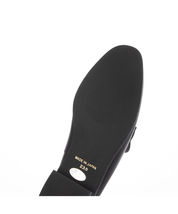 MODE ET JACOMO <carino>レザービットローファー ブラック