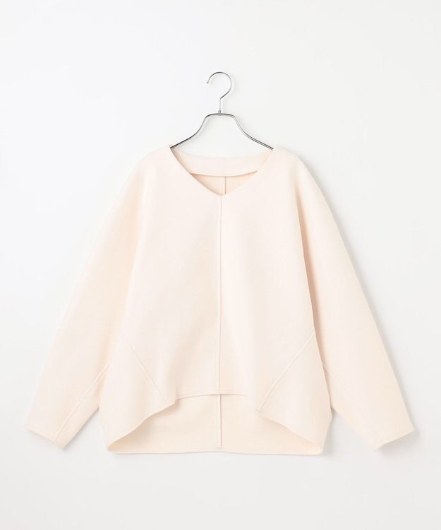 #Newans 【洗濯機可能/セットアップ】コクーンシルエットエアリープルオーバー オフ