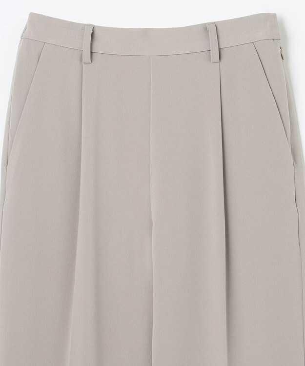 ANY 【洗濯機可・セットアップ】ブラウスパンツセットアップ ライトグレー系