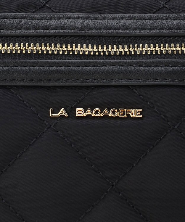 LA BAGAGERIE キルティング2WAYショルダーバッグ ブラック