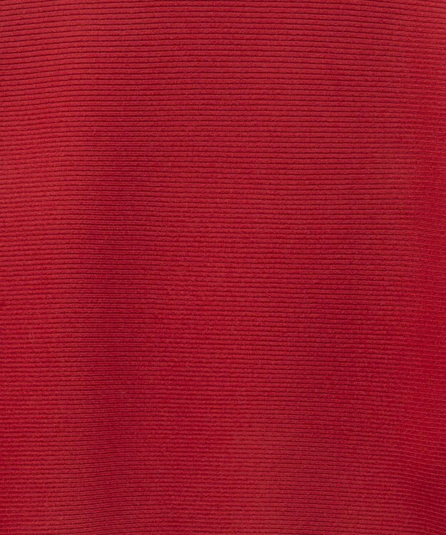 Green Parks もちやわ袖釦ドルマンニットプルオーバー Red