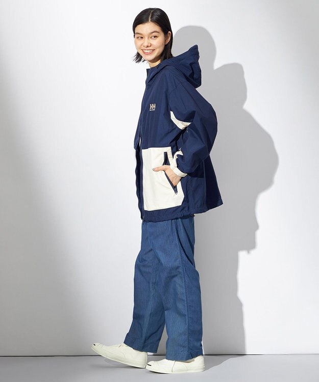 HELLY HANSEN ベルゲンジャケット オーシャンネイビー×アイボリー