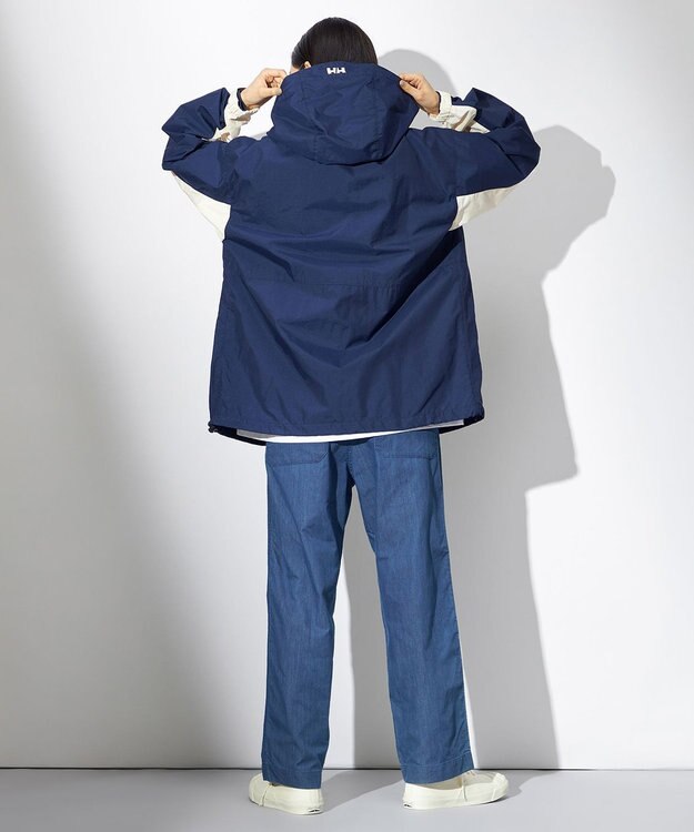 HELLY HANSEN ベルゲンジャケット オーシャンネイビー×アイボリー