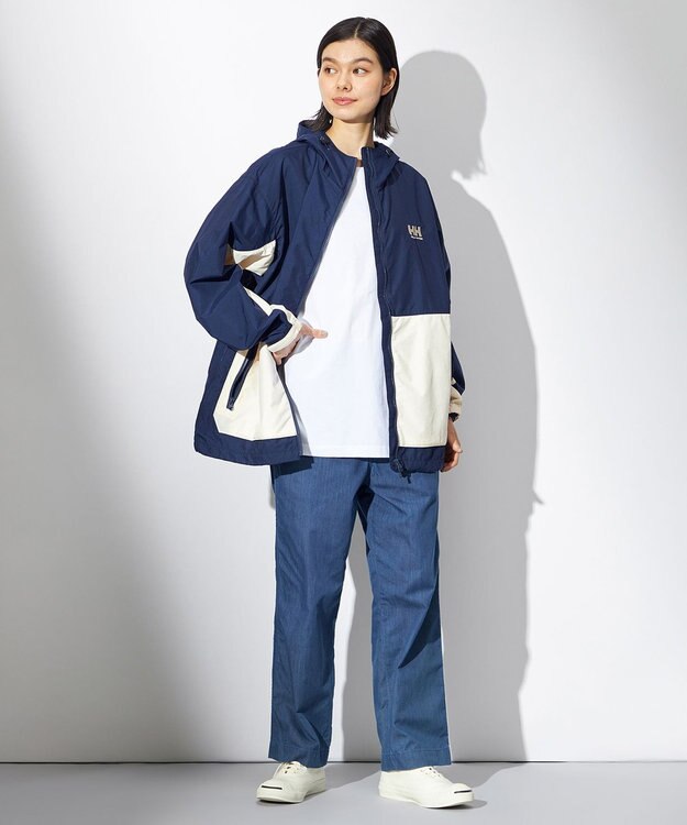 HELLY HANSEN ベルゲンジャケット オーシャンネイビー×アイボリー