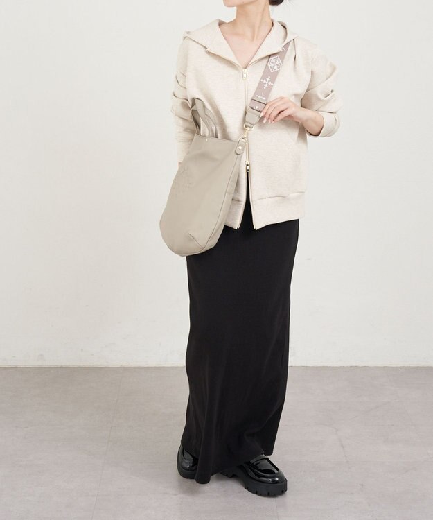 russet ソフトレザー 2WAYトートバッグ(CE-1611) GrayBeige