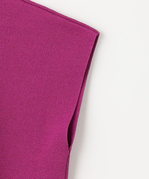 ANY 【前後2WAY/アンチピリング/洗濯機可】ノースリーブニット ピンク