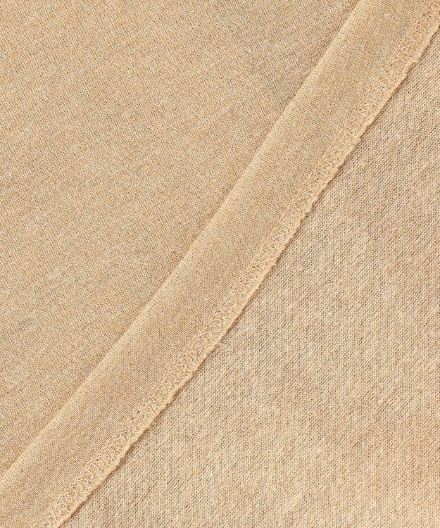 自由区 【カタログ掲載】ラメトリコットジャージー カットソー ベージュ