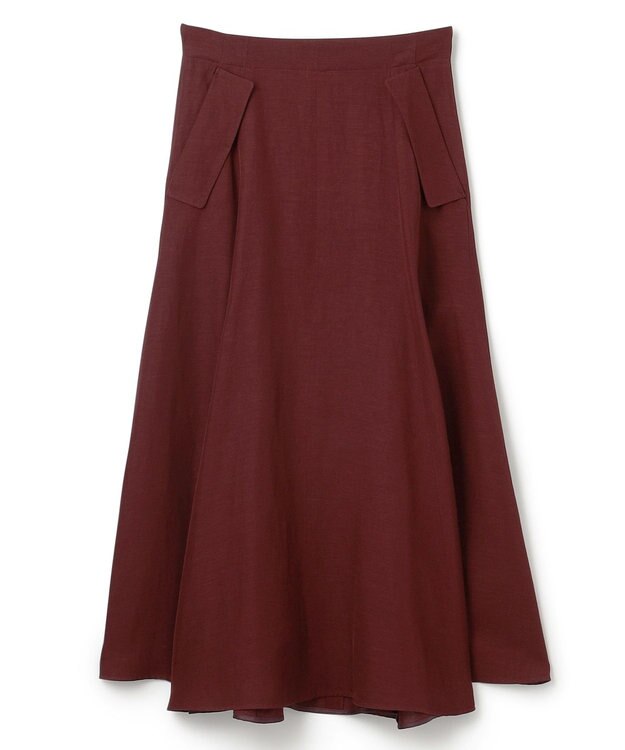 BEIGE， BERNARD / フレアスカート Burgundy