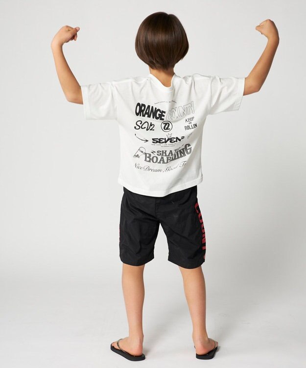 OP／FILA 【SEVEN2】グラフィックTシャツ ホワイト