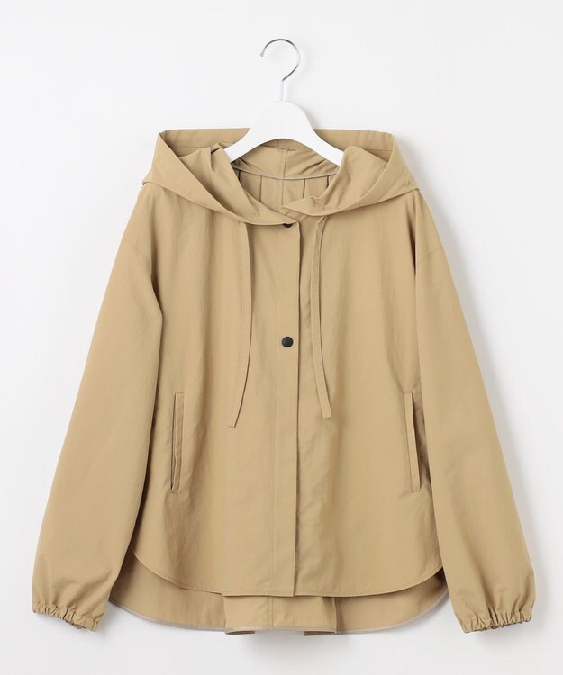 23区 【SLOW/一部店舗限定】UVカット/撥水/接触冷感 ナイロンタスランタフタ ライトブルゾン ベージュ系