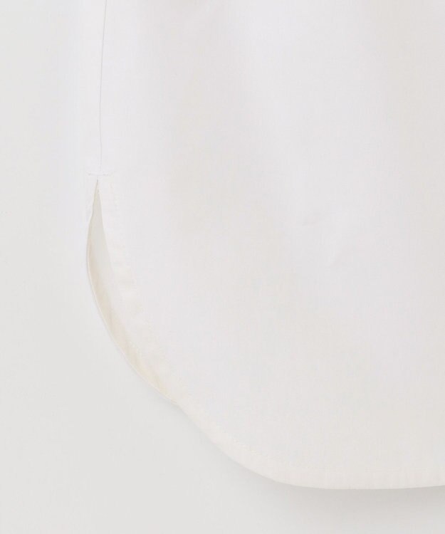 #Newans 【セレモニーにも】下から着られちゃう！尖り襟パフスリーブブラウス ホワイト系