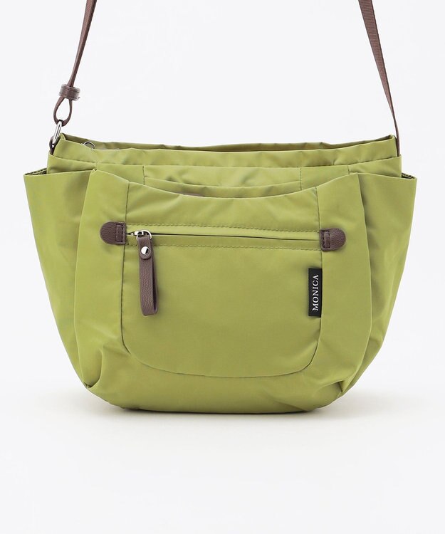 LA BAGAGERIE 【MONICA】ラウンドショルダーバッグ グリーン