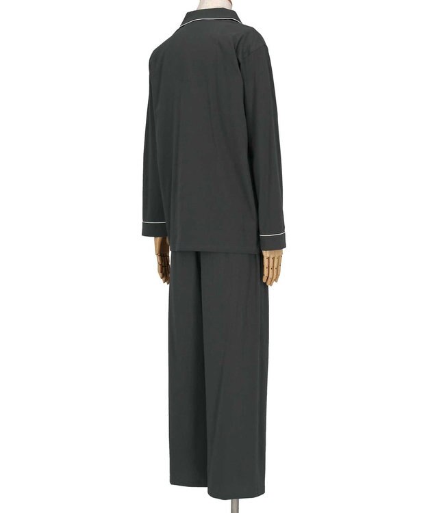 une nana cool 【綿100％】ラスティック天竺メンズパジャマ　ＭＡＤＥ　ＷＩＴＨ　ＬＩＢＥＲＴＹ　ＦＡＢＲＩＣ BL