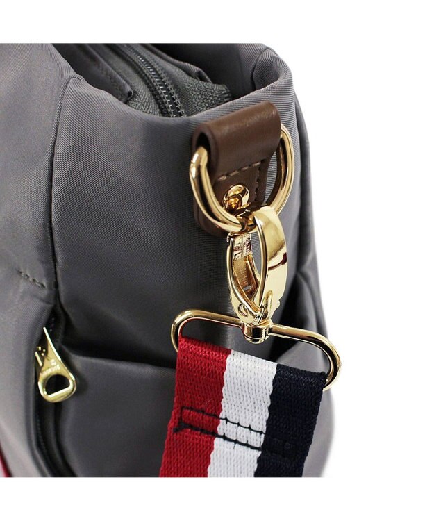 ROOTOTE 1478【撥水・A4サイズ収納】LT.アーキャトル.7ポケッツ-テープ-A 04：グレー・トリコ