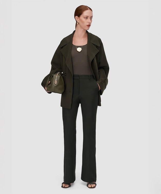 JOSEPH ギャバジンストレッチ TAFIRA Palm Leaf