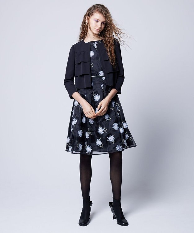 TOCCA 【洗える！】AURORAL GLOW ジャケット ブラック系