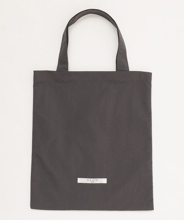 23区 【SLOW/一部店舗限定】UVカット/撥水/接触冷感 ナイロンタスランタフタ ライトブルゾン グレー系