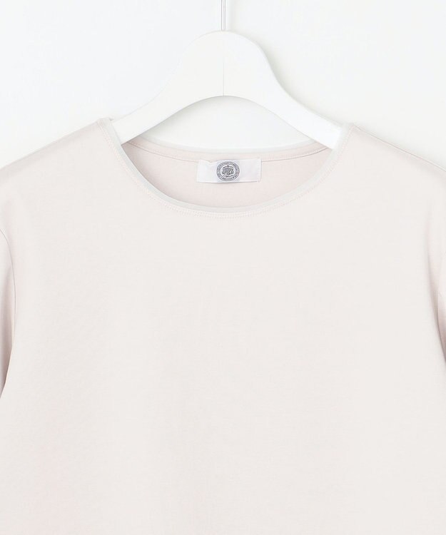 J.PRESS LADIES L 【WEB限定カラーあり・洗える】スムースジャージー カットソー グレージュ系