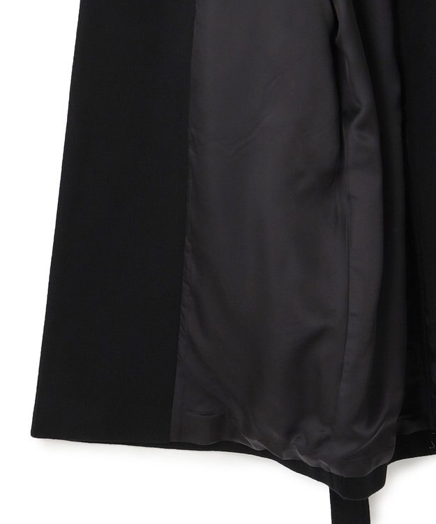 23区 MTRカシミヤライトビーバー チェスターコート ブラック系