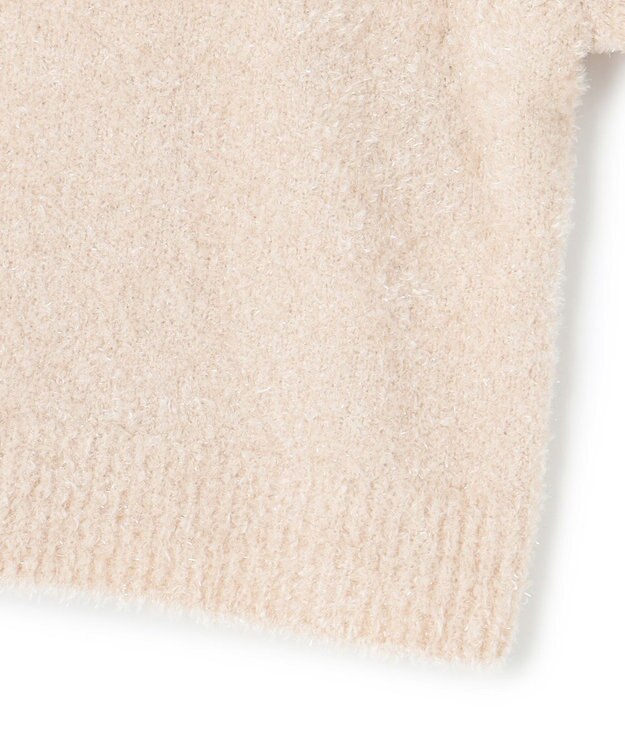 23区 S 【APPLAUDIR】ファンシーボレロ ビジューボタン Vネックカーディガン ベージュ系