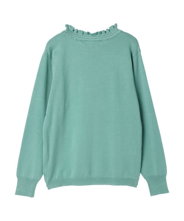 CRAFT STANDARD BOUTIQUE エリシャーリングニットプルオーバー Green