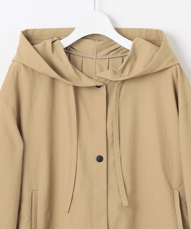 23区 S 【SLOW/一部店舗限定】UVカット/撥水/接触冷感 ナイロンタスランタフタ ライトブルゾン ベージュ系