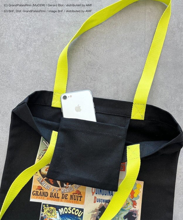 CRAFT STANDARD BOUTIQUE アートコラボ【ジュール・シェレ】トートバック Black