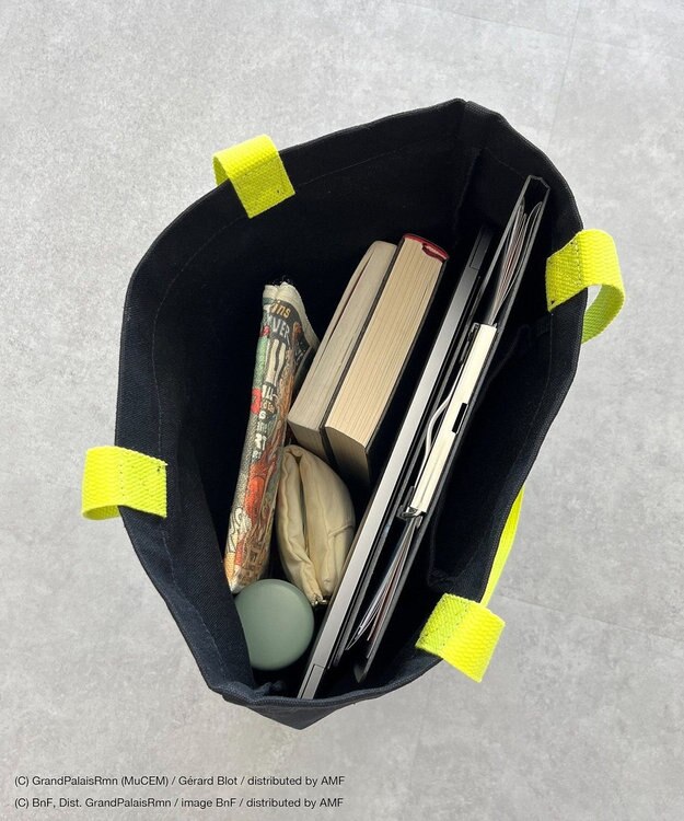 CRAFT STANDARD BOUTIQUE アートコラボ【ジュール・シェレ】トートバック Black