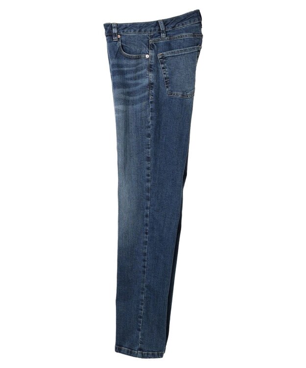 earth music&ecology テーパードデニムパンツ Light Indigo