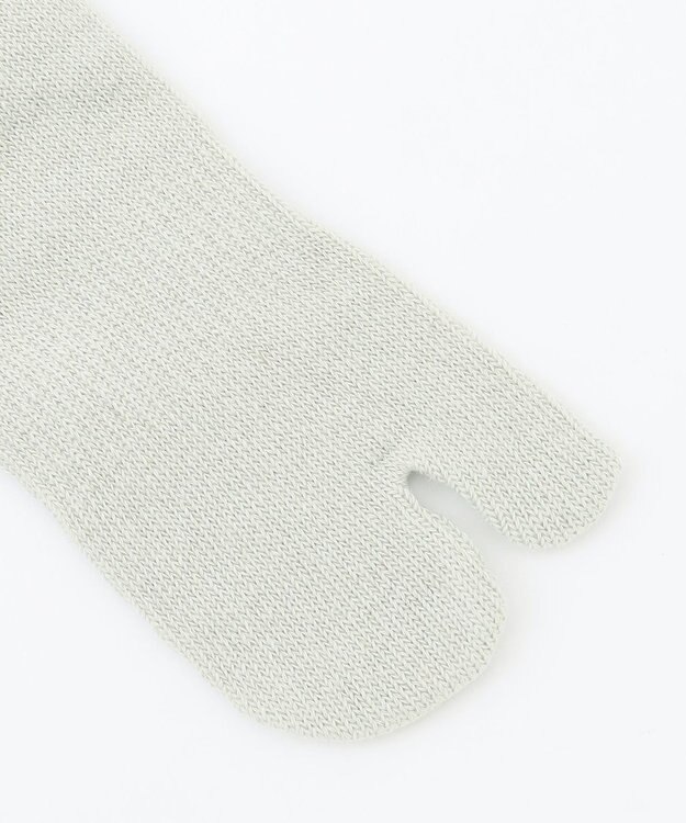 23区GOLF 【23FONDATION/WOMEN】足袋型 ソックス ライトグリーン系