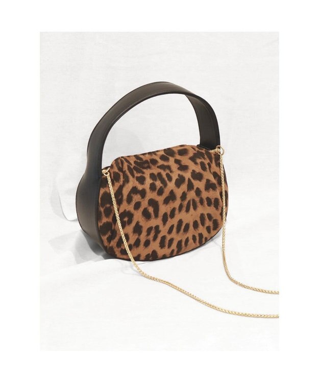 UNBILLION カシュカシュ cachecache / ラウンド型チェーンミニショルダーバッグ レオ