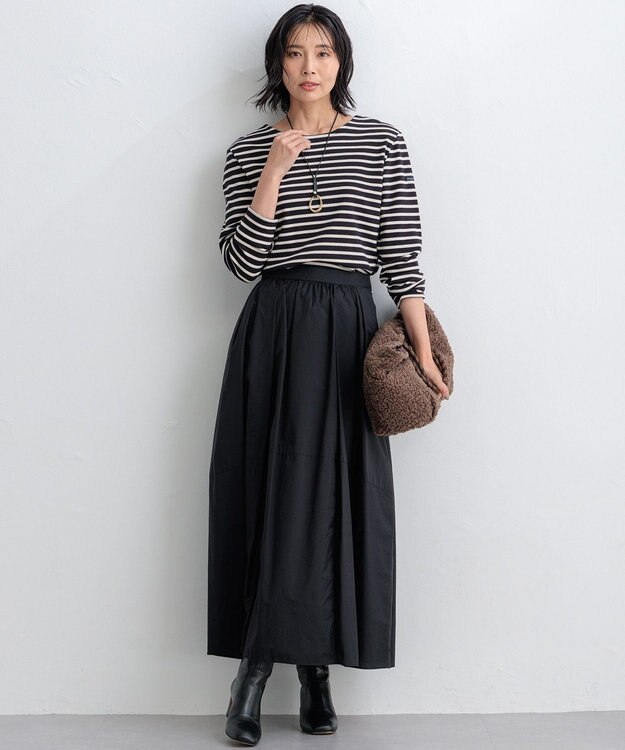 23区 オーバル リングトップ ネックレス ゴールド系